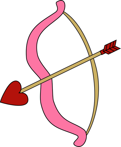 410x500 Valentine's Day Clipart Cupid