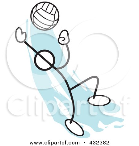 450x470 Clipart Of A Black And White Ball With Panthers Volleyball Text