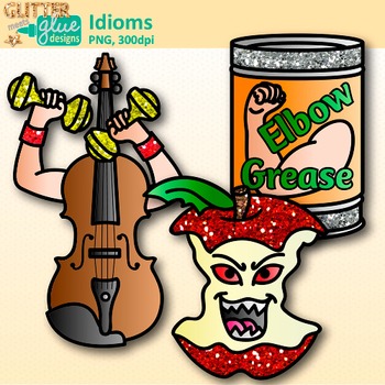 350x350 Clip Art {Figurative Language Use For Bad Apple, Smart Cookie