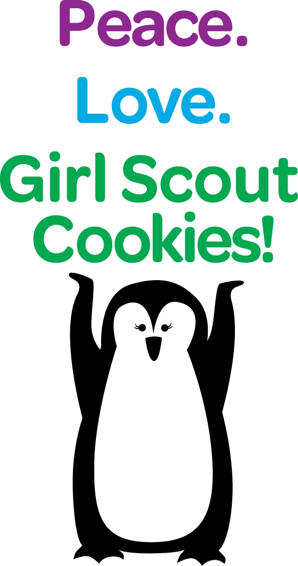581x1101 Girl Scout Cookie Clipart