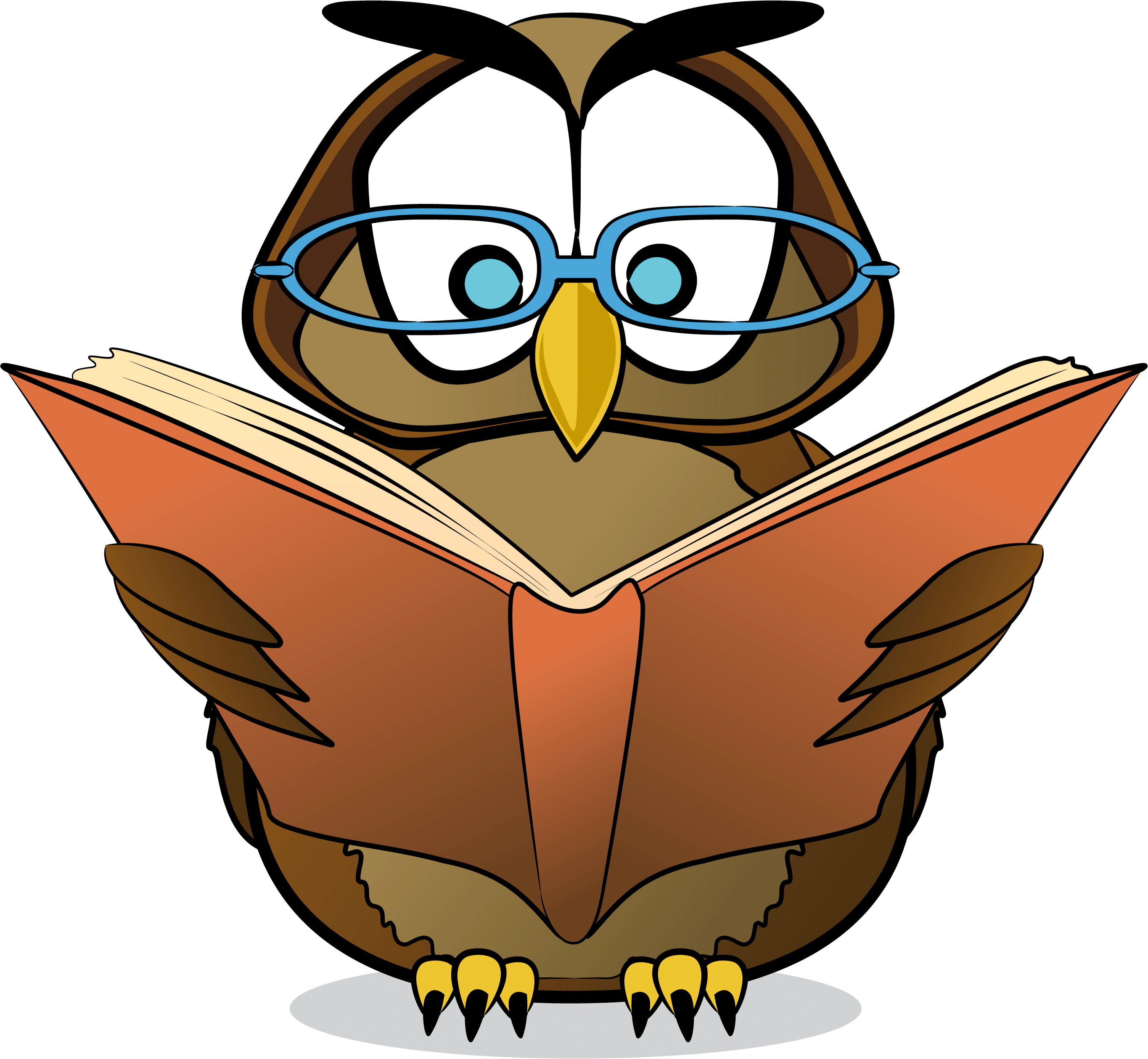 2730x2519 Owl Reading Clipart Many Interesting Cliparts