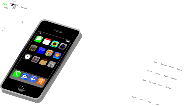 600x346 Smartphone Clip Art