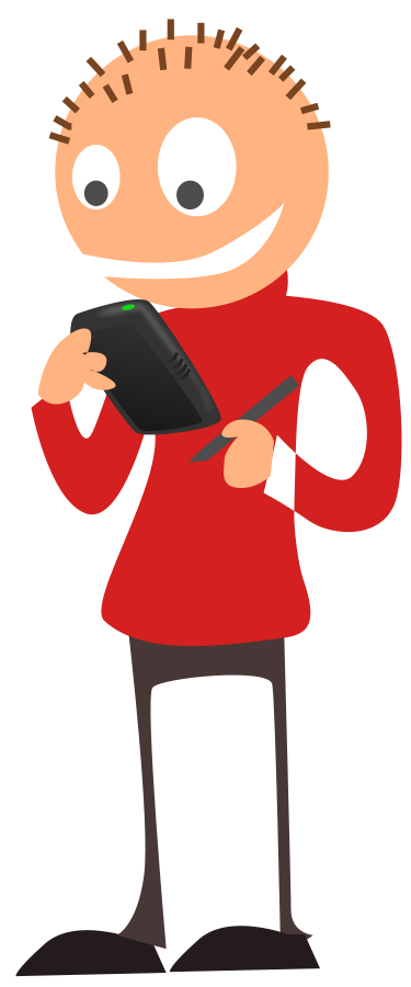 375x900 Smartphone Clip Art