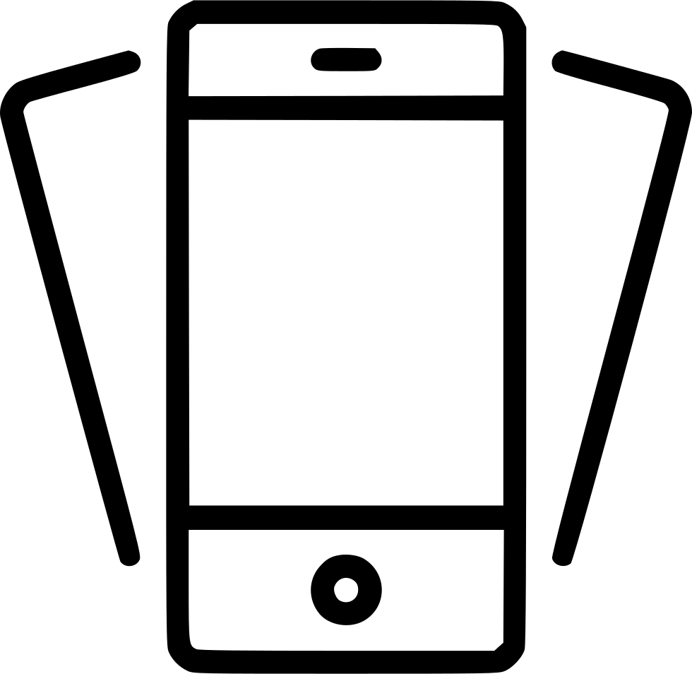 980x954 Tilt Phone Smartphone Mobile Device Iphone Svg Png Icon Free
