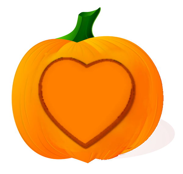 600x570 Pumpkin Clipart Heart