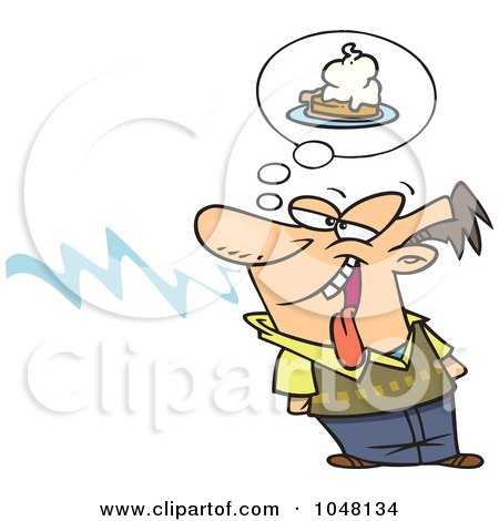 450x470 Royalty Free (Rf) Clip Art Illustration Of A Cartoon Guy Smelling