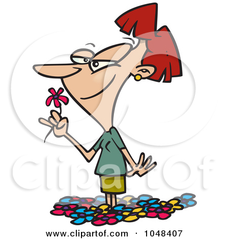 450x470 Clip Art Smell Flower Clipart