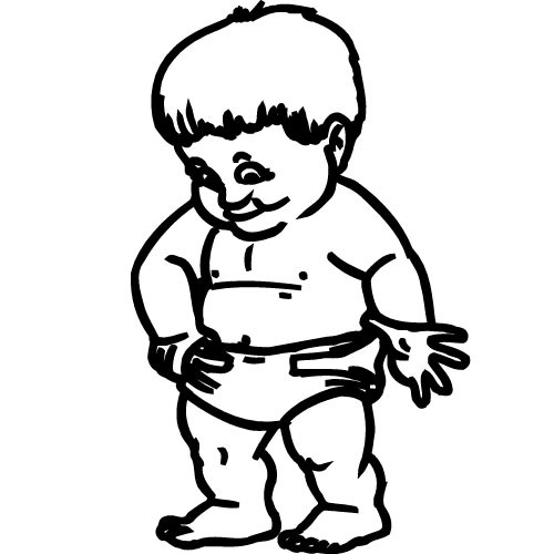 500x500 Baby Diaper Clipart Free Clipart 2 Image 3