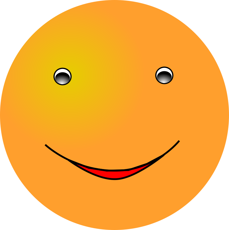 796x800 Clip Art Big Smile And Wink Clipart 1972050