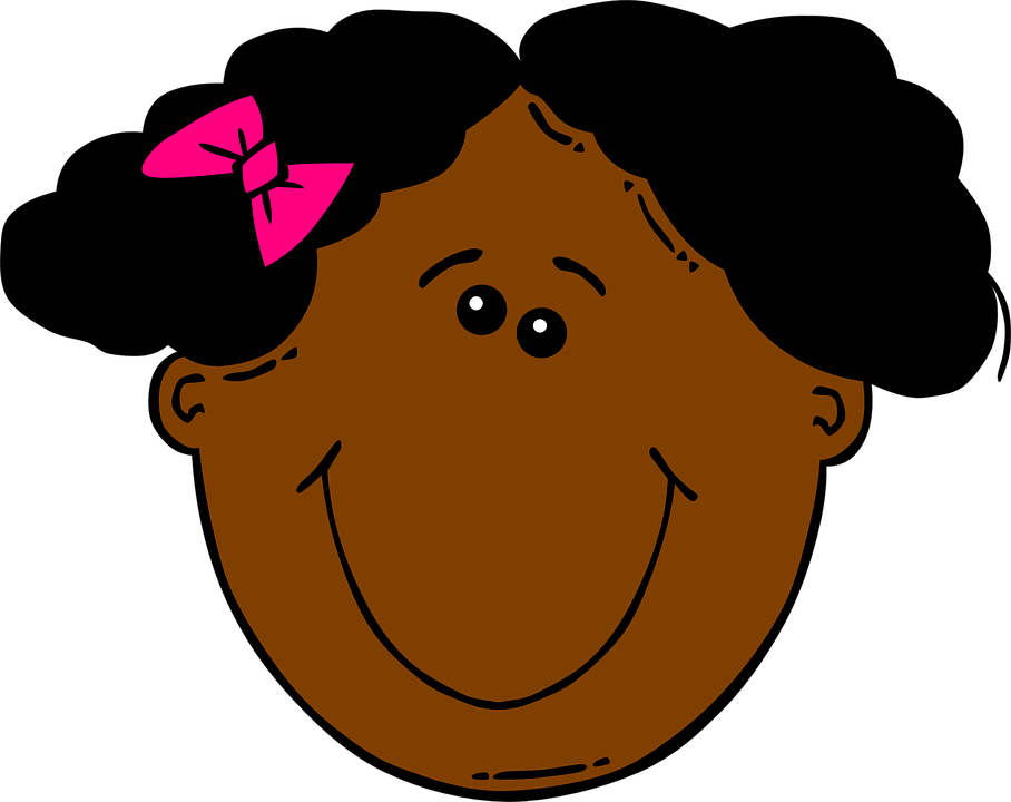 908x720 Smile Clipart Brown Hair