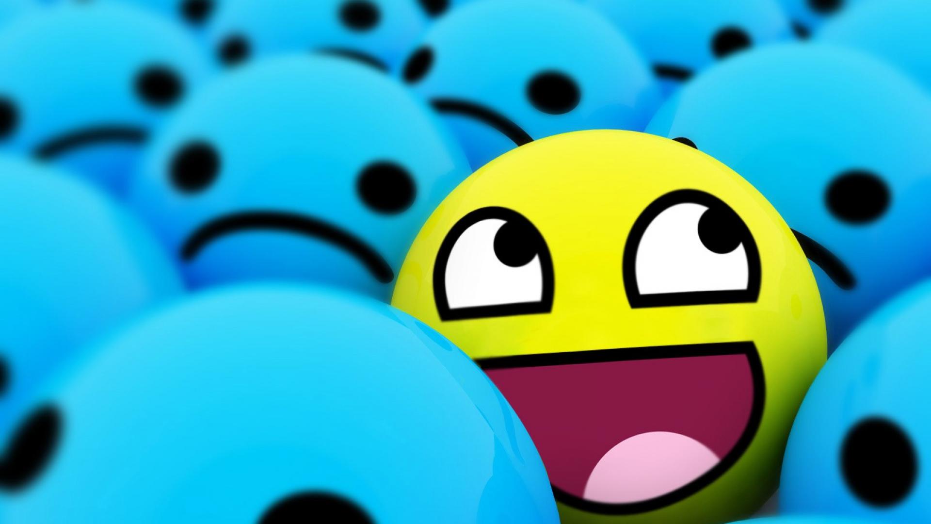 1920x1080 Smiley Face Background