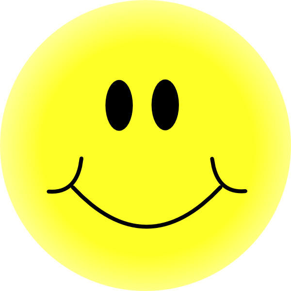 600x600 Big Smiley Face Clipart