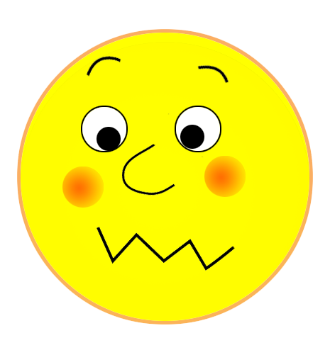 465x494 Smiley Face Clipart