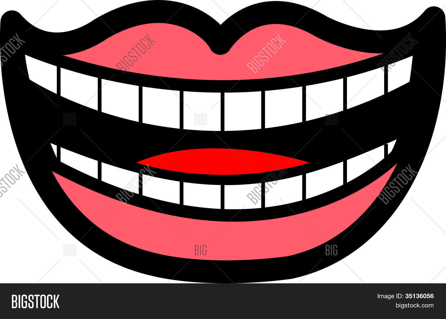 1500x1073 Lips Clipart Big Smile
