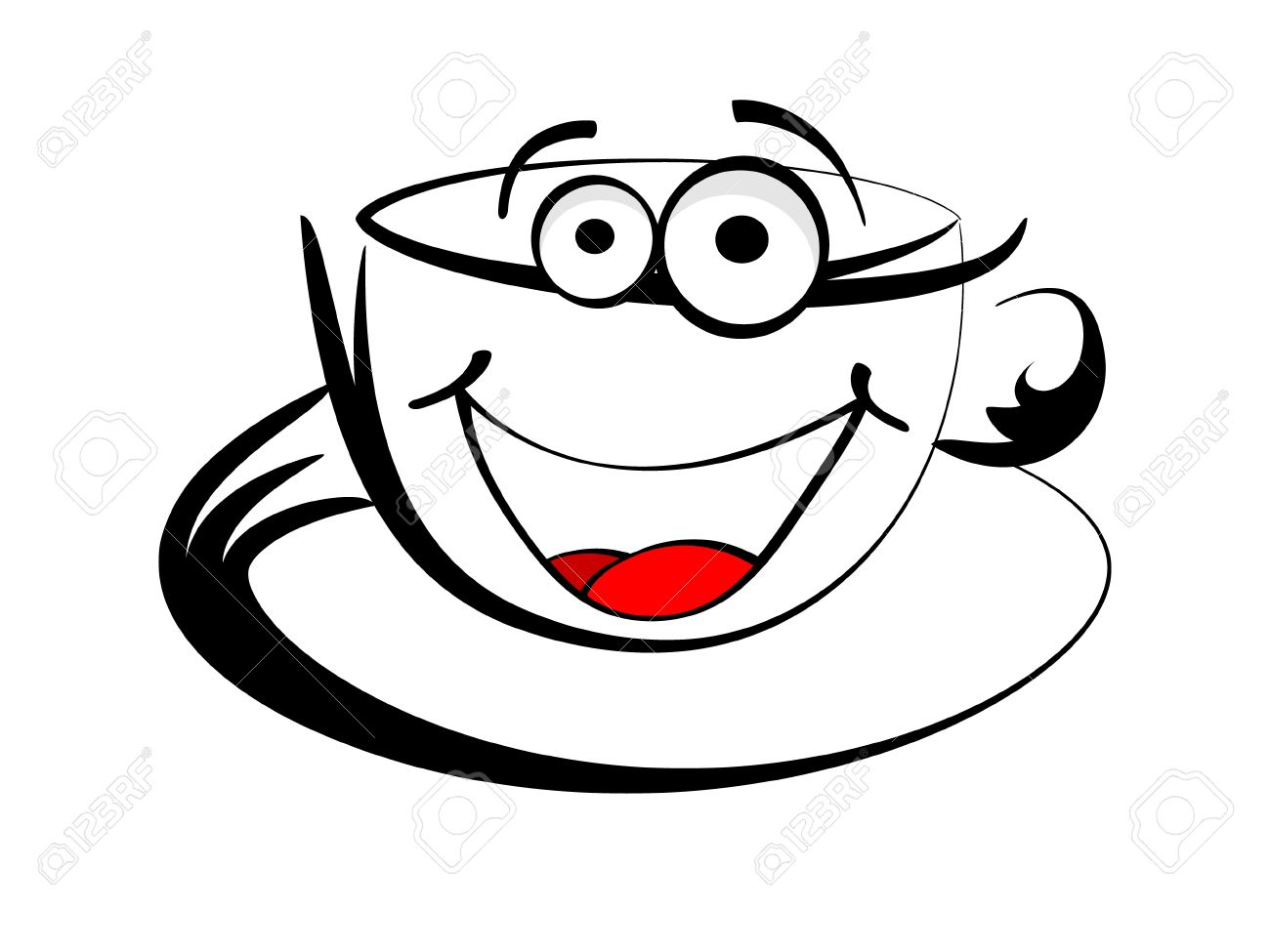 1300x975 Coffee Clipart Smile