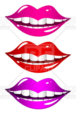267x400 Set Of Smiles Royalty Free Vector Clip Art Image
