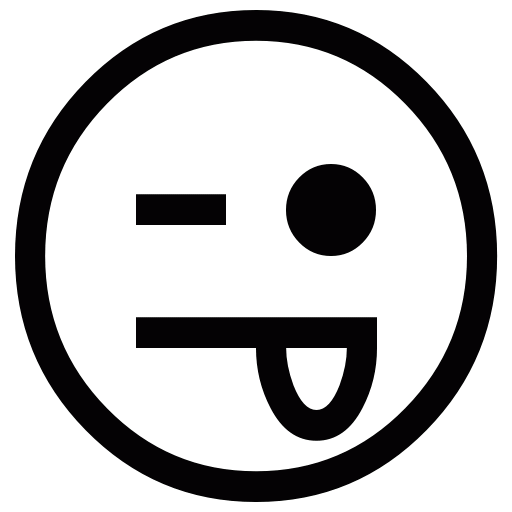 512x512 20 Black And White Smileys Smiley Symbol