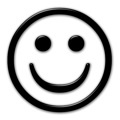 420x420 Smiley Face Black And White Smiley Black And White Free Clipart