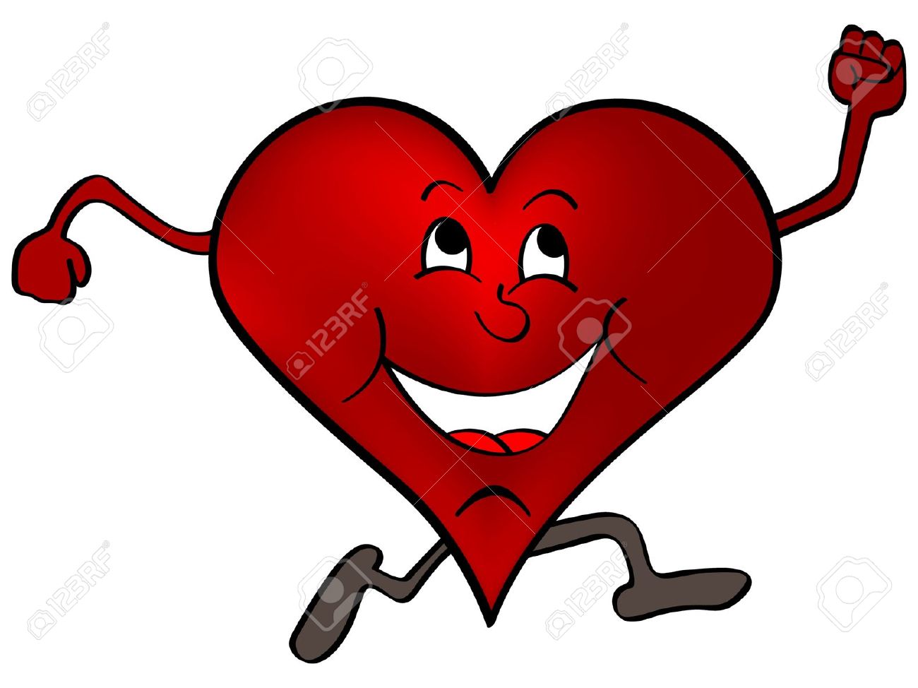 1300x974 Smiley Clipart Red Heart
