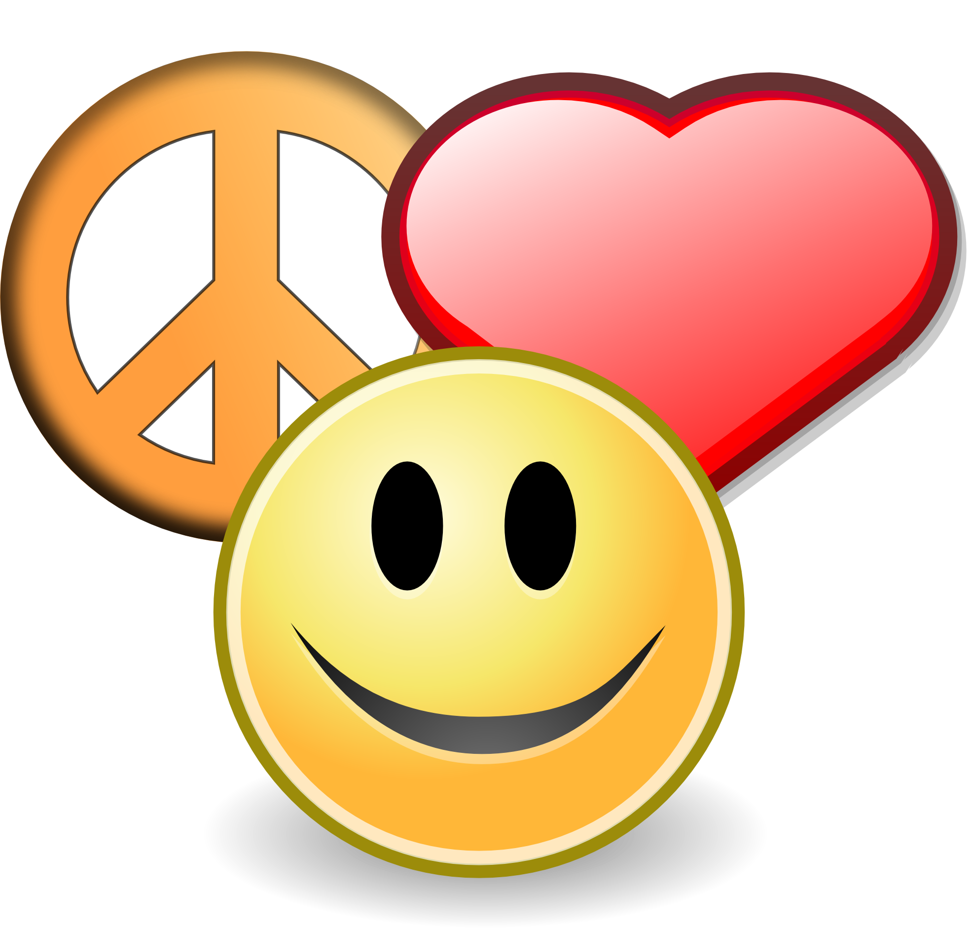 1969x1881 Smiley Clipart Peace