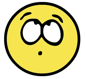 300x279 Smiley Clipart Thinking