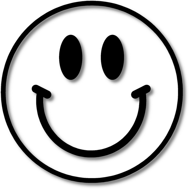 640x639 Smiley Face Black And White Black And White Smiley Face Images