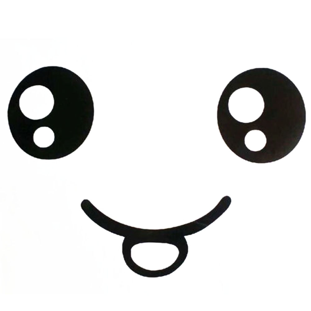1001x1001 Smiley Face Black And White Smiley Face Decals Reviews Shopping