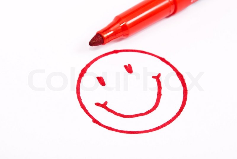 800x536 Smiley Face Drawn Stock Photo Colourbox