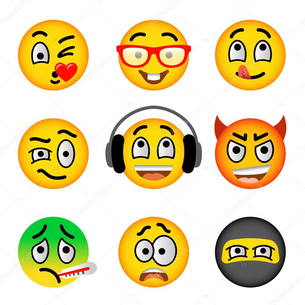 Smiley Face Emotions | Free download on ClipArtMag