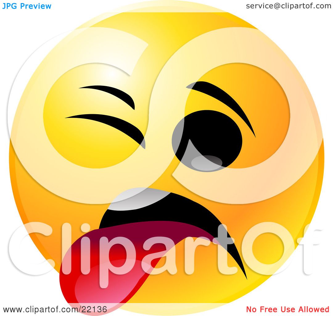1080x1024 Clipart Illustration Of A Yellow Emoticon Face Smiling And Giving