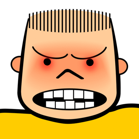 475x475 Angry Face Clipart