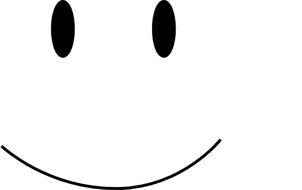 600x378 Smiley Face Clipart Black And White Free 2