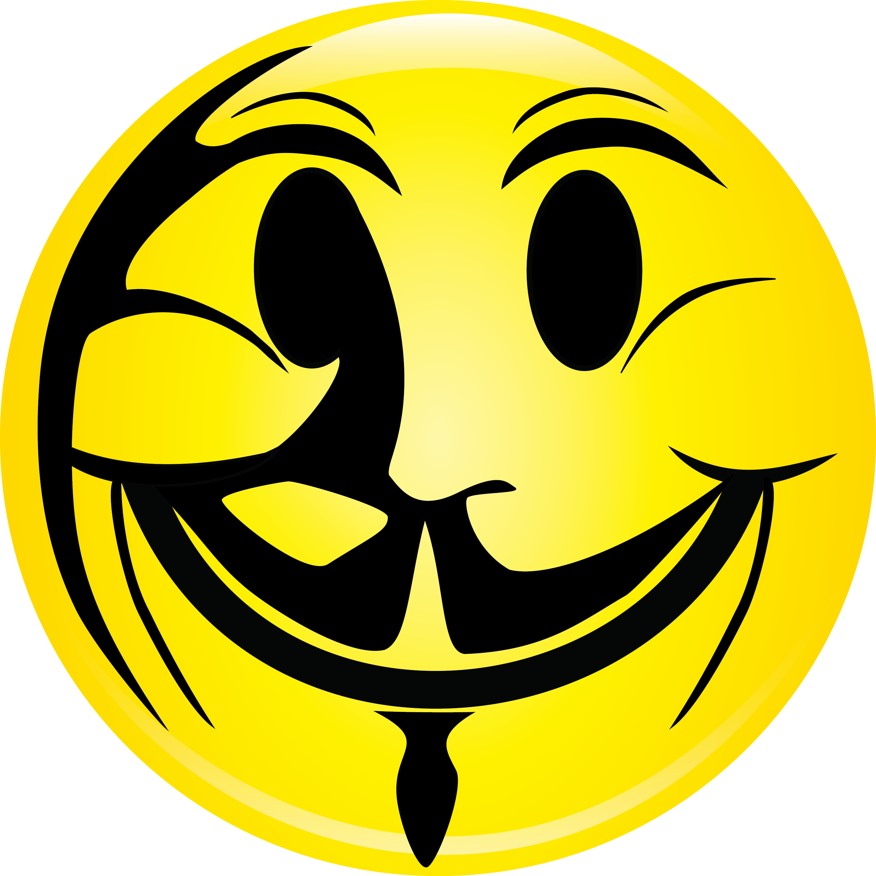 2904x2904 Evil Smiley Face Clipart