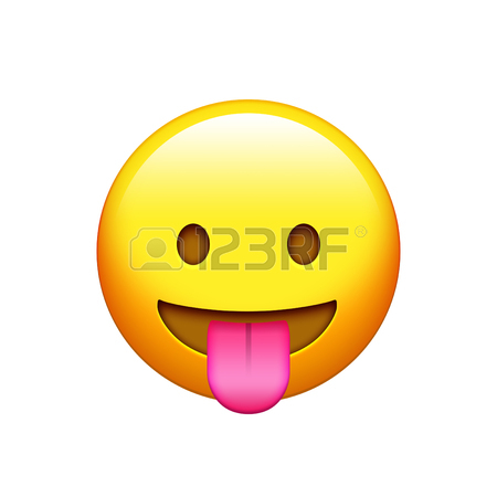 450x450 The Emoji Yellow Happy And Laugh Face With Dollar Eyes And Tongue