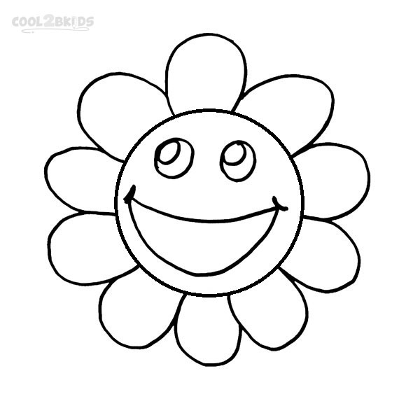 600x600 Printable Smiley Face Coloring Pages For Kids Cool2bkids