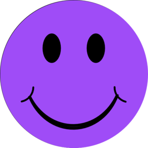 297x298 Mauve Clipart Smiley Face