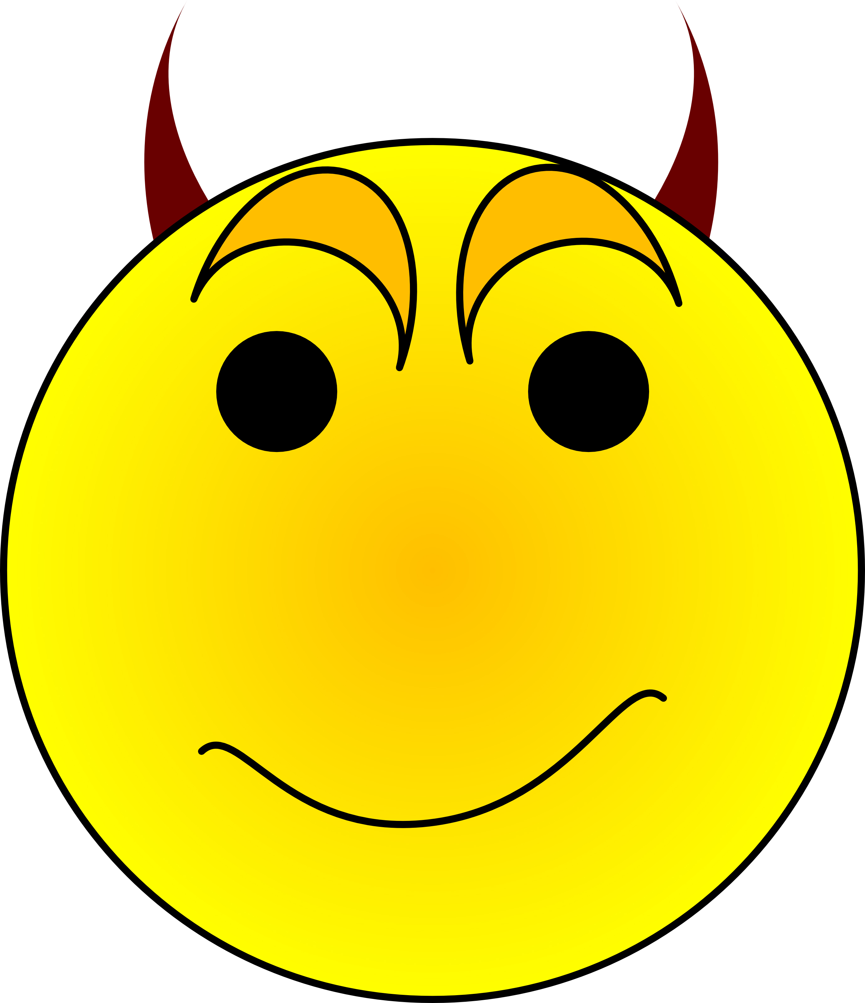 2760x3200 Devil Smiley