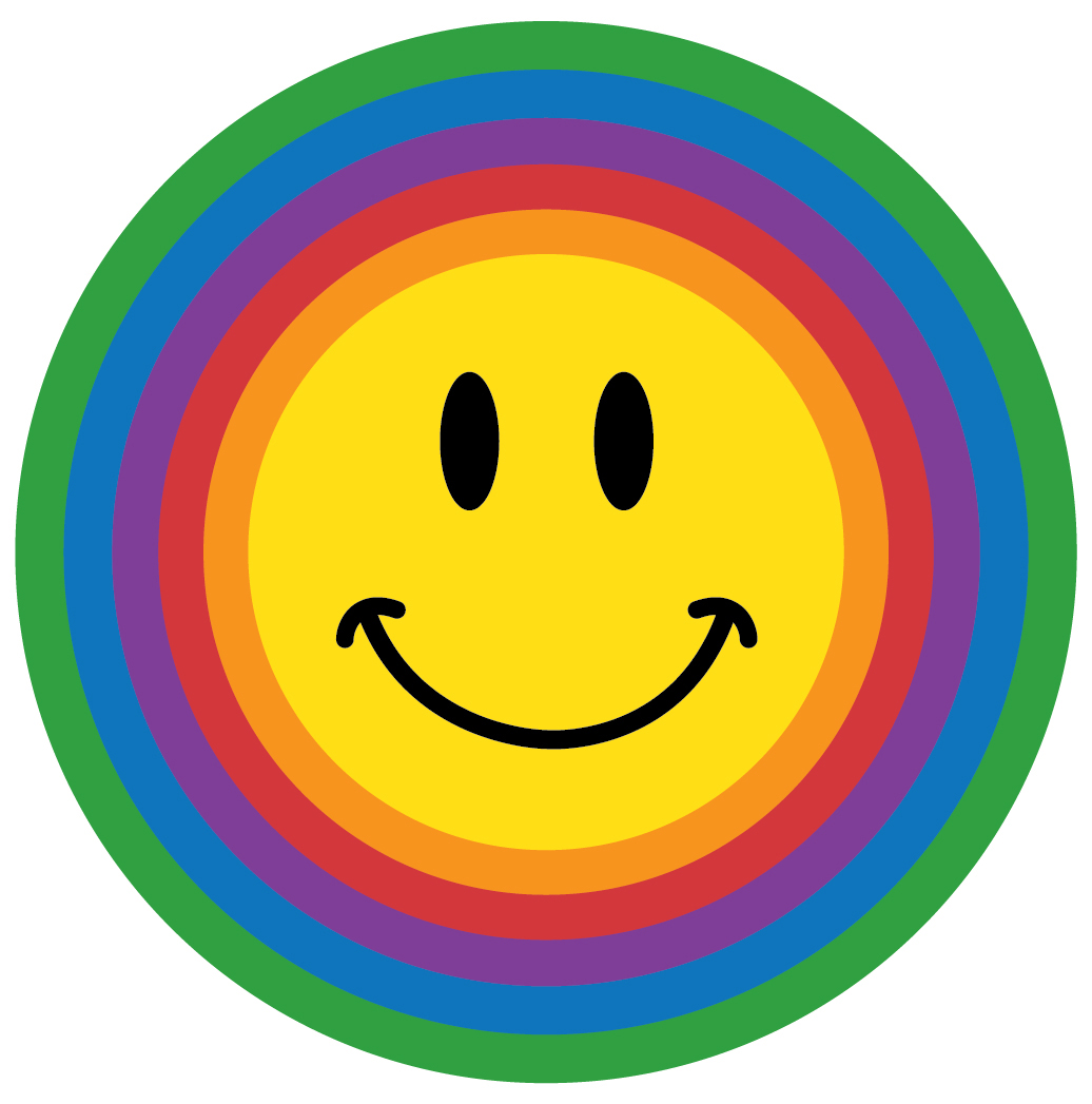 1036x1047 Rainbow Clipart Smiley Face