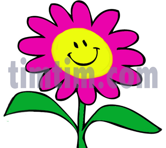 571x507 Free Drawing Of Flower Face Smiley From The Category Climate