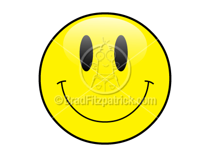 432x324 Basic Smiley Face Clip Art