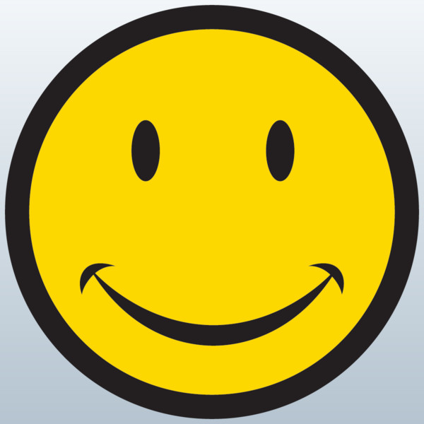 600x600 3d Clipart Smiley Face