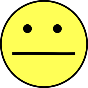 300x300 Yellow Sad Face Clipart