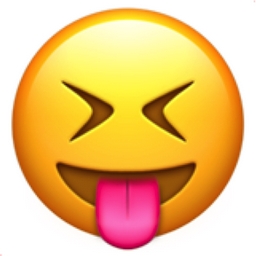 256x256 Face With Stuck Out Tongue And Closed Eyes Emoji U 1f61d