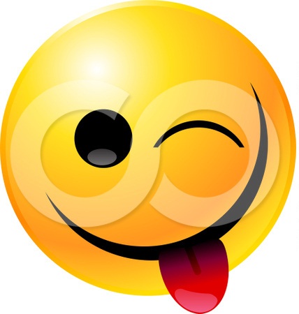 428x450 Winking Smiley Face Clip Art Clipart Panda