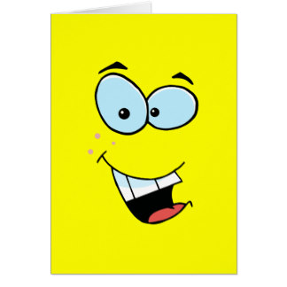 324x324 Smiley Face Thank You Cards