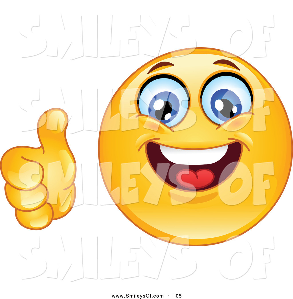 1024x1044 Vector Smiley Cliaprt Of A Yellow Smiley Face Holding A Thumb Up