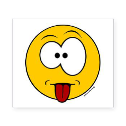 250x250 Smiley Face With Tongue Out Collection