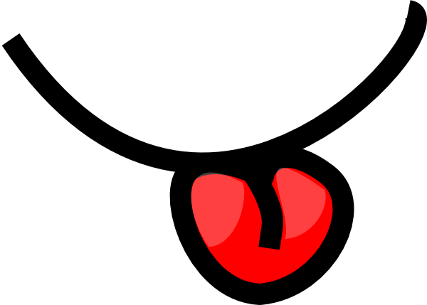 600x429 Tongue Clipart Cartoon