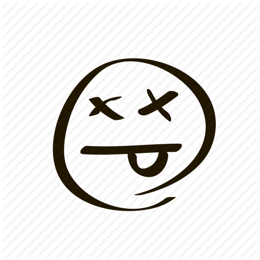 512x512 Dead Clipart Smiley Face