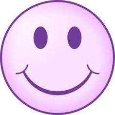 236x236 Free Stock Photo Illustration Of A Purple Smiley Face